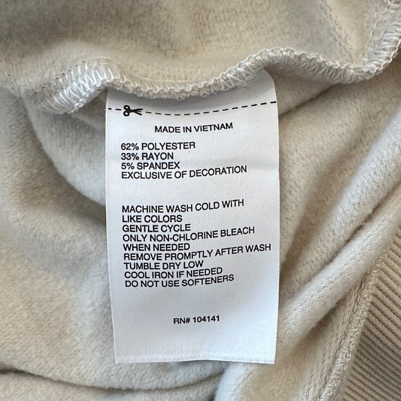 DSG Beige Cozy Sweatshirt - Picture 5 of 9